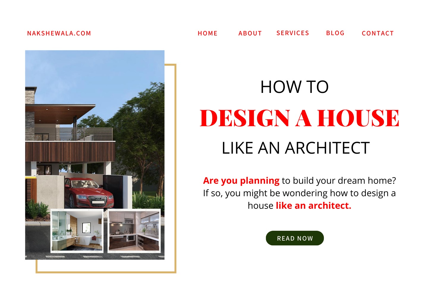 How To Design A House Like An Architect