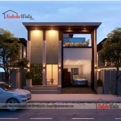 25x70sqft Modern House Design