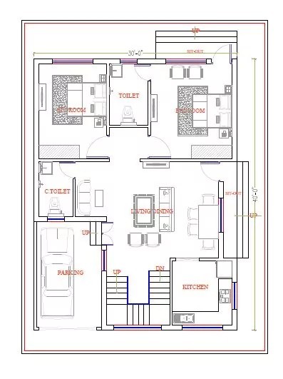 64X112 Ground Floor Plan