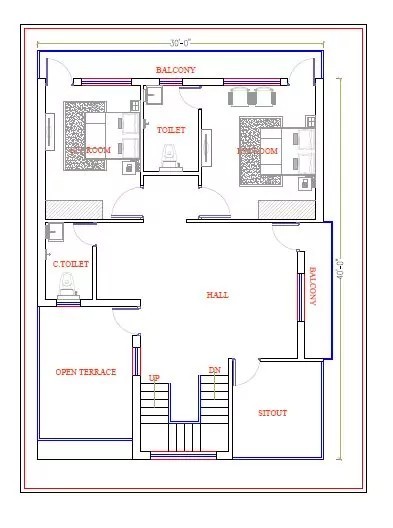 64X112 First Floor Plan