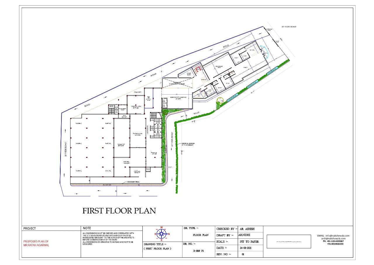 318x101sqft Banquet Hall First Floor Plan