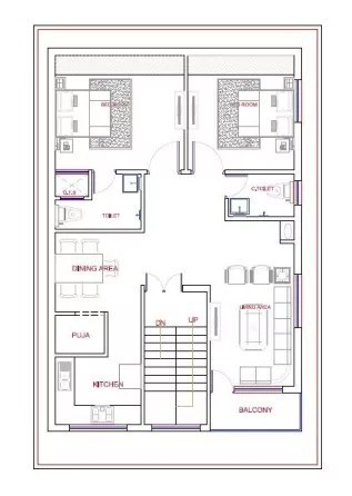 40X26 First Floor Plan