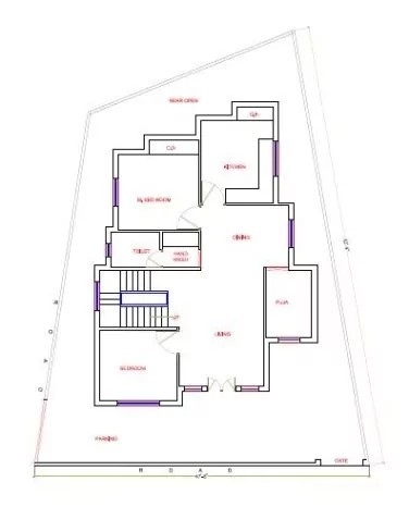 47X62 Ground Floor Plan