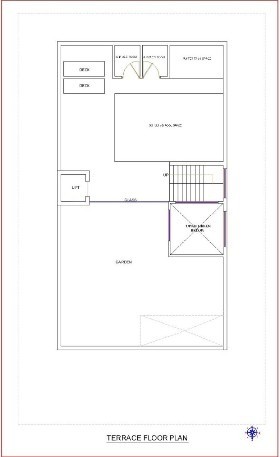 48x80sqft Terrace Floor Plan