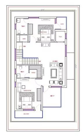 53X31 First Floor Plan
