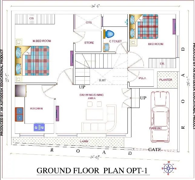 Ground Floor Plan 