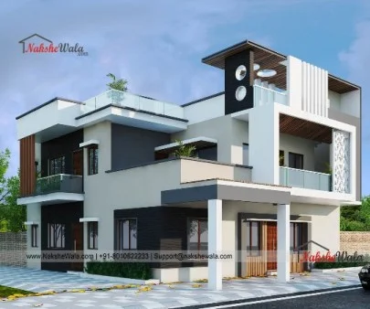indian residential building elevations